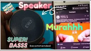 Speaker Bluetooth Murahhh tapi paling Mantafffff Suaranya