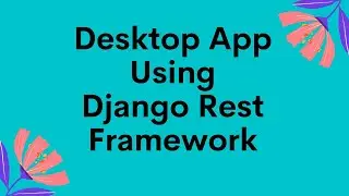 Desktop GUI App using Django Rest framework(Hotel Management System)