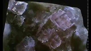 FLUORITE  3D   GRUBE CLARA Mine   RANKACH Valley   OBERWOLFACH   GERMANY   campo 5 mm  enhanced