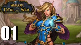 Warcraft Total War High Elves Campaign Part 01: Protecting Lordaeron From the Scourge!