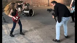 On Set - The Big Ol' Nasty Getdown - Wrong Side of the Law shoot w/ Ellen Alaverdyan & Dino Jelusick