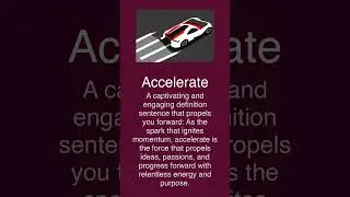 Accelerate Meaning in Simple English  Vocabulary Word