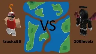 trucks55 vs 100levelz on three corner cave map