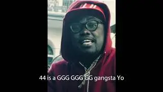 i44 im a gangsta lyrics video
