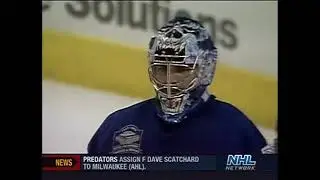 Bryan Berard plays defense