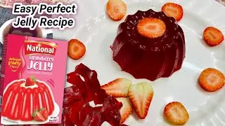 National Jelly recipe | How To Make National strawberry jelly | National jelly banane ka tarika