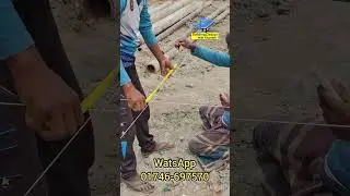 কিভাবে পাইলের লে-আউটের দেওয়া হয়? Cast In Situ Pile Pay-Out।#pile #layout #construction