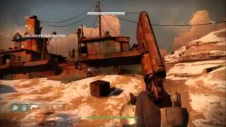 Destiny Beta (Playstation 3) - Explore Cosmodrome: Random Gameplay, Search Loot, Headstrong Unlocked