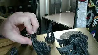 Printing a Trypanid at 244% scale on Creality K2 Plus 0.16mm layer height, 15 hours &  36 minutes