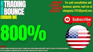 COHBAR INC TRADING BOUNCE | CWBR STOCK NEWS