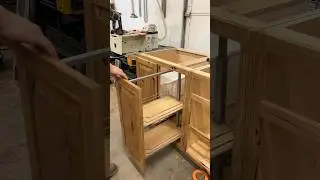 Base pull out shelves by Kesseb&ouml;hmer #wood #woodshop #wooding #woodwork #custom #tools #woodmaker