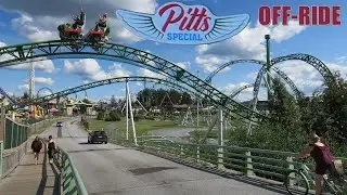 Pitts Special Off-Ride Footage,  PowerLand Gerstlauer Infinity Coaster | Non-Copyright