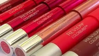 Review Swatches Revlon Colorburst Matte and Lacquer Balms