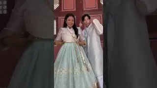 🇧🇷🇰🇷 Roupinha tradicional Coreana #vivendonacoreia #viagemcoreia #coreia #kdrama