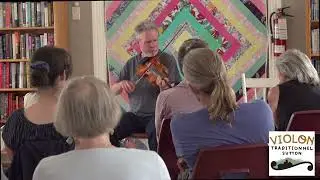 Michael Jerome Browne au Festival de Violon Traditionnel de Sutton en 2024