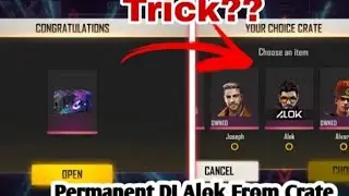 Opening Permanent Character Crate  Free Fire Link Character Event Free Fire Unlimited Crate Opening