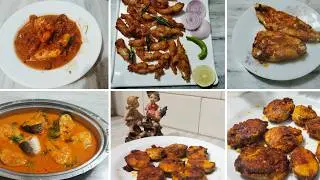 Crispy Fish Fry | Easy fish kulambu | 3 different types of fish Fry recipes | fish gravy