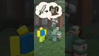 When Noob stops Ram Monster in 99 night in the forest 💀