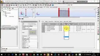 Etudes d'un Batiment R 3 avec CBS et Robot Structure 16 Ferraillage Voile  Partie 16 .