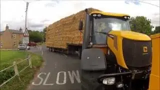 JCB fastrac bale cart