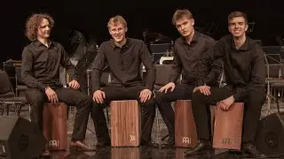 Ekho ensemble plays ''Bueno'', by Ernests Mediņš. Alūksnes Kultūras centrs. 2025.