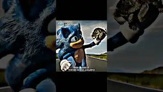 Sonic Run with Turtle | Sonic The Hedgehog | #sonic #edit #shorts @Editor-x40