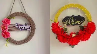 Top 2 cardboard used Ramadan Mubarak 🌙 wallhanging home decor ideas so beautiful decor