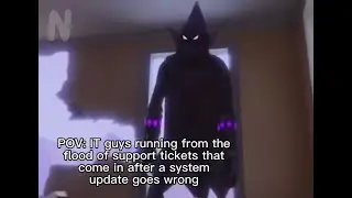 When the IT team's spider-sense tingles