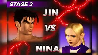 TAKKEN 3 JIN VS NINA 
