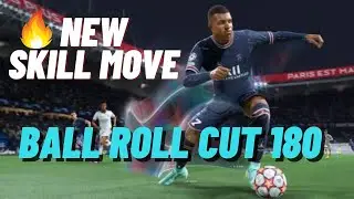 FIFA 23 SKILL MOVE ADDED EARLY!😍BALL ROLL CUT 180 TUTORIAL! #shorts #fifa #fifa22 #fut #football