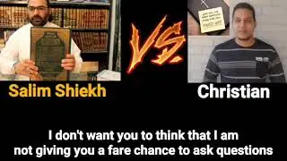 Christian Prince's Pakistani Prot&eacute;g&eacute; Debates Sheikh Salim Part 2 Mar 2019
