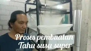 Cara pembuatan tahu susu enak tenan..dengan alat super higenis