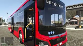 GTA 5 bus whitch Enterable interior / GTA 5 автобус с возможности войти в слон