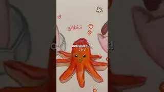 octo tut! #tutorial #shorts #octopus #art #sweetcoreart #art #prismacolor #coloredpencils