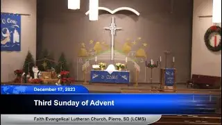 Sunday School Christmas Program - (FELC, Pierre SD), December 17, 2023 - 9:45 a.m.