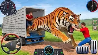 Animal Cargo Truck Driving Game 3D - Animal Transport Cargo Truck 2024 - Android Gameplay