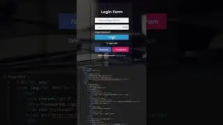 Transparent login form using html and css | codewebio | #html #css #trending #viral #viralvideo