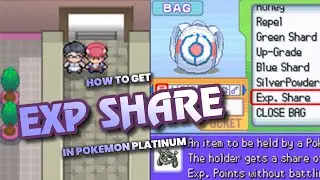 How to Get EXP Share in Pokemon Platinum