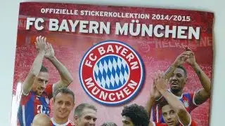 FC Bayern M&uuml;nchen Stickeralbum 2015