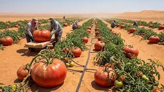 Impactante Intentaron cultivar tomates en el desierto  Los resultados te sorprenderán