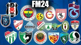 FM24&rsquo;te Ger&ccedil;ek Logolar Nasıl Y&uuml;klenir? Yeni 2026 Logo Paketi + Kurulum 👇 (T&uuml;m Ligler Dahil!)