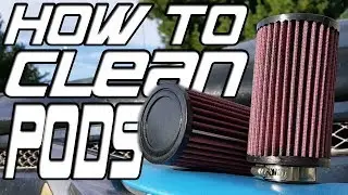 How To Clean POD Filters