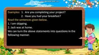 Class 4: Interrogative Sentences