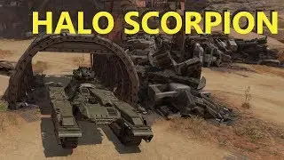 Crossout Art Build - HALO Scorpion Tank