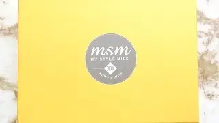 MSM Select Box June 2016 UNBOXING // The She Things