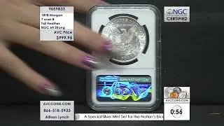 1878 Morgan Dollar - 7 over 8 Tail Feather - NGC 64 Strong