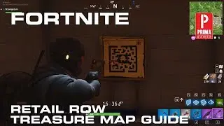 Fortnite Retail Row Treasure Map Guide