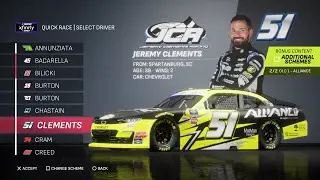 NASCAR 25 - Jeremy Clements at Charlotte Roval (Alliance)