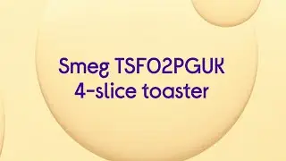 Smeg TSF02PGUK 4-Slice Toaster - Pastel Green - Product Overview