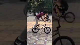 Hospital Flip 🤣🤣 #shorts #bmx #tricks #fail #memes #meme #funny #funnyvideo #triangle413